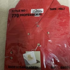 Long sleeve twill dress shirt